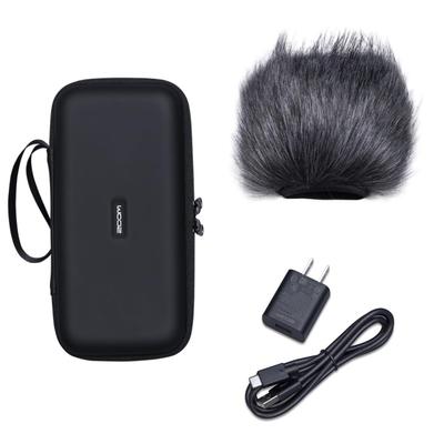 Zoom APH-5s H5studio Accessory Pack: Includes Hairy Windscreen, Dedicated Soft Shell Case, AC Adapter, and USB-C Cable