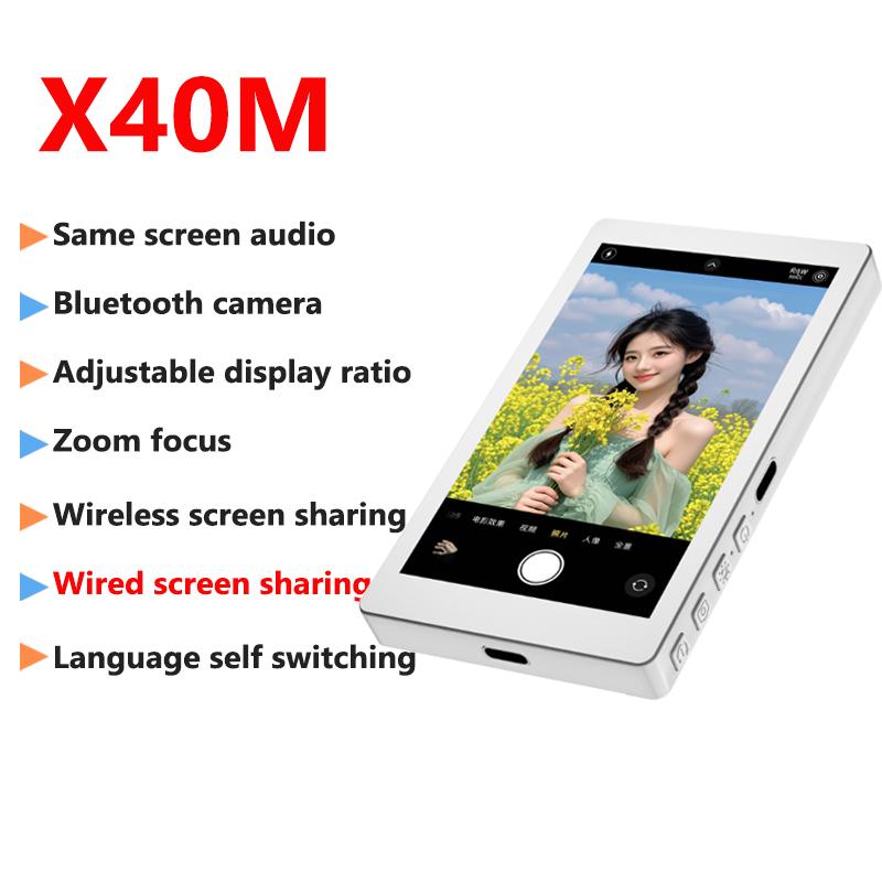 Telefon Drahtloser Magnetischer Selfie-Monitor-Bildschirm Für Smartphone Vlog Live-Stream Videoaufnahme Telefon Rückkamera Selfie-Monitor