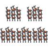 YARNOW 50 Pcs Little Donkey Figurines Tiny Resin Donkeys Miniature Donkey Crafts Small Donkey Figurine Bulk
