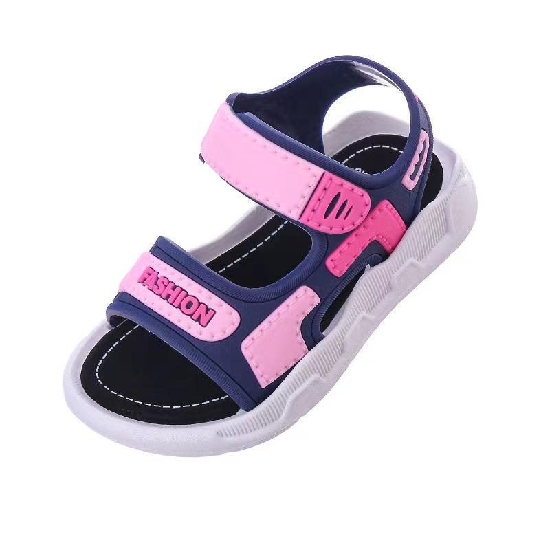 Boys' Flip-flops with Soft Soles and Anti-slip Properties, Girls' Beach Shoes