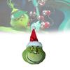 Charming Grinch Keychain Plush Toy Featuring Delightfully Soft Fabric For Gifts