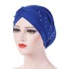 Chemo Women's Bead Elastic Bandana Hat Cancer Chemotherapy Hat Bandana Headwear
