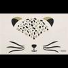 Acrylic  Fake Cat Face Stickers Temporary Tattoo Stickers Cat Face Tattoo  Women