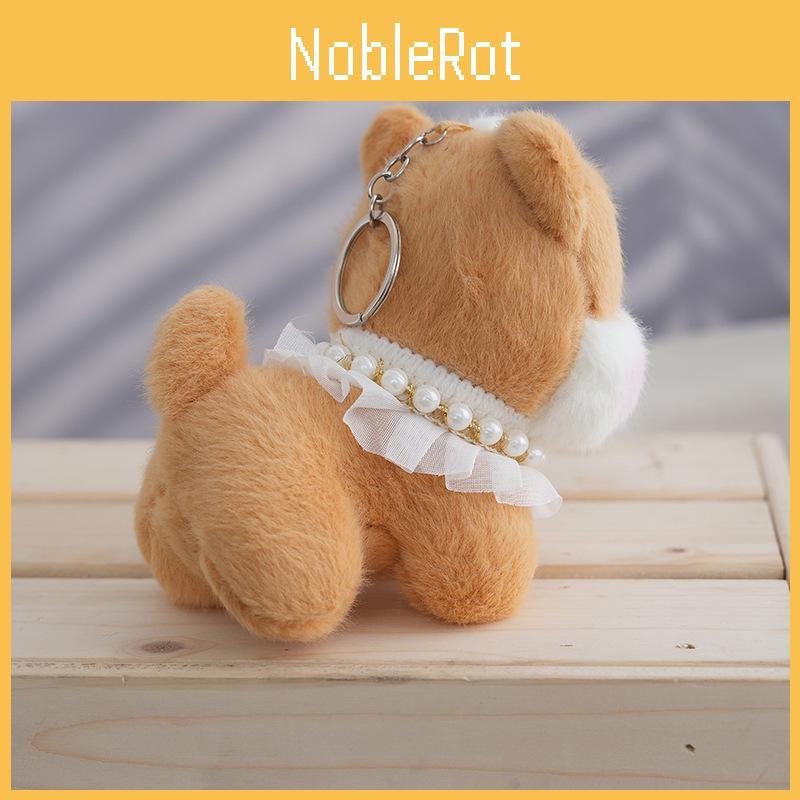 Soft And Cuddly Plush Cartoon Puppy Keychain Toy Perfect For Couples And Kids