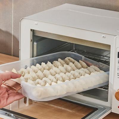 Household Dumpling Box Multi Layer Large Size Quick  Dumpling Storage Box With Cover Kitchen Box Refrigerator Fresh Preservation Box