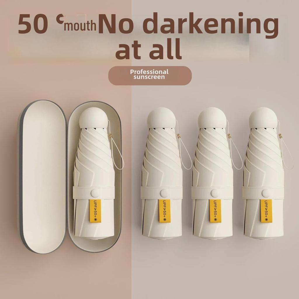 Compact Dual-Use UV Protection Sunshade Umbrella