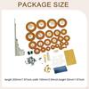 Alto Sax Repair Kit Maintenance Parts Sound Hole Pad Saxophone Tools for
