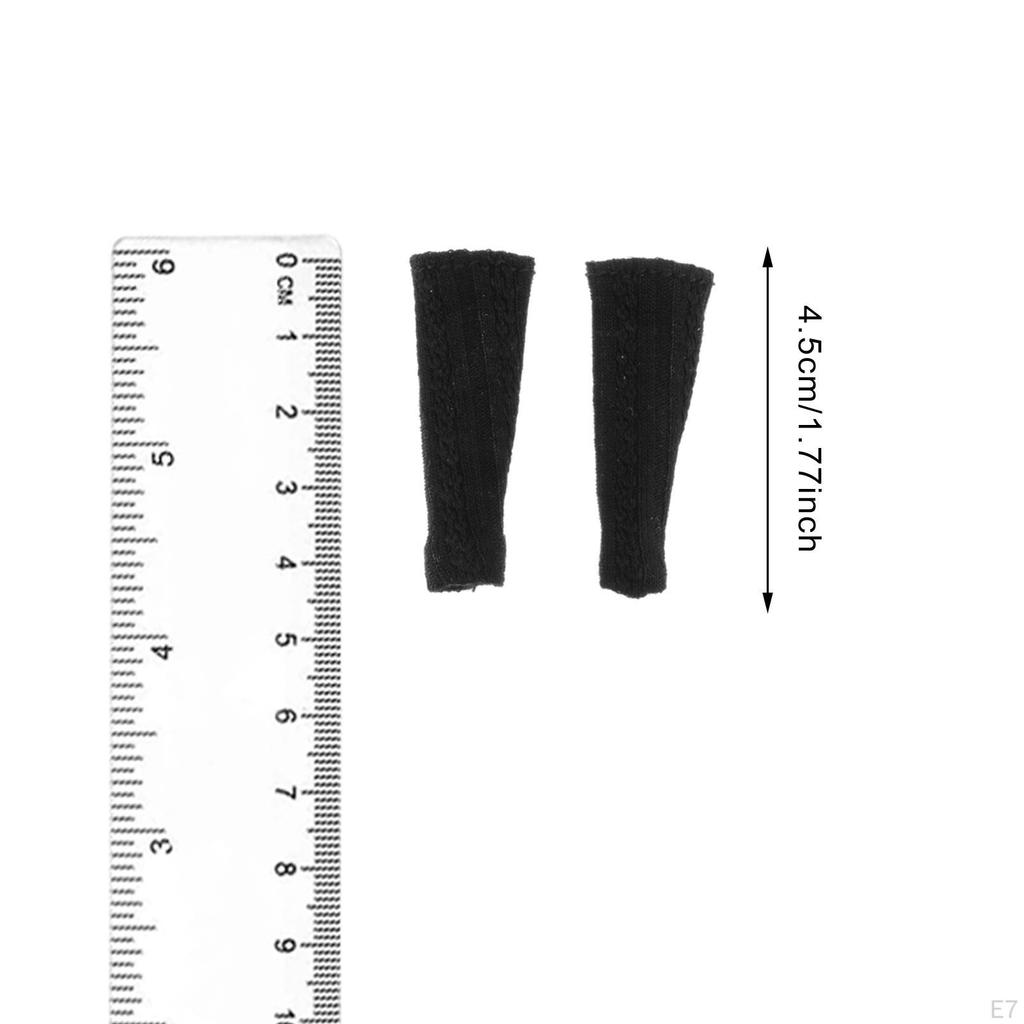1/12 Skarpety Figurki Akcji Buty Ubrania dla Lalek Akcesoria do Przebierania dla Figurki 6-calowej Ciało
