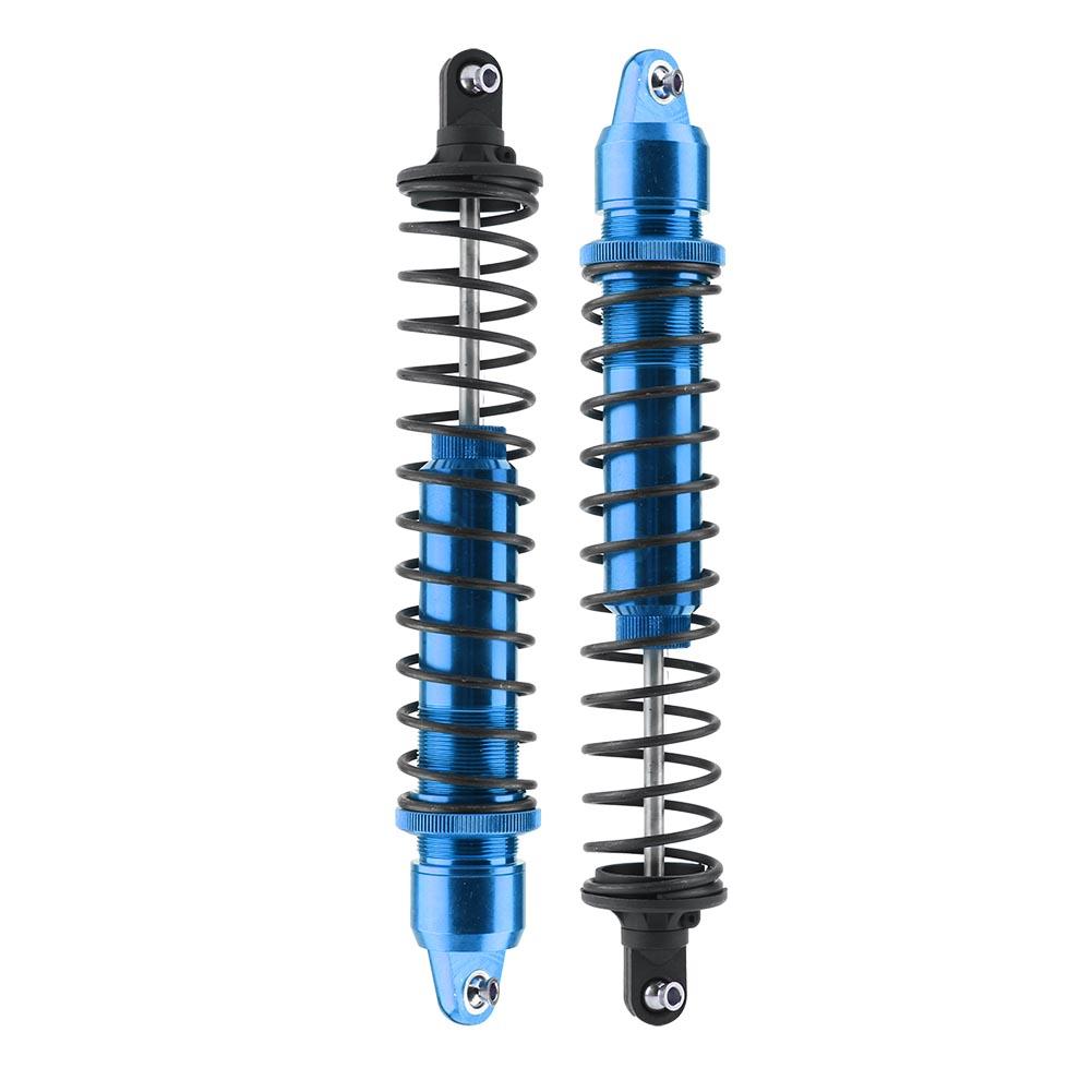2pcs set RC Aluminium Alloy Shock Absorber Damper for TRAXXAS XMAXX 1 5 Car (Navy Blue)
