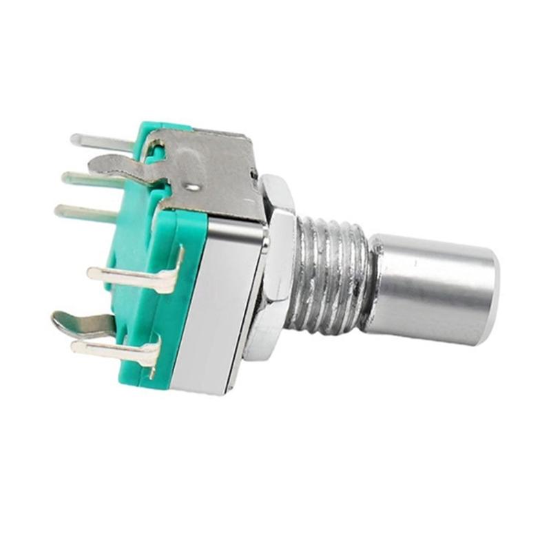 EC11 Rotary Encoding Side Adjustment With 15mm/20mm Plum Blossom Handle For Precise Instrument Control DIY Projects