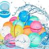 Swimming Pool Reusable Water Balloons Refillable Water Balloon Quick Fill Self Sealing Water Bomb Splash Balls for Kids Gifts