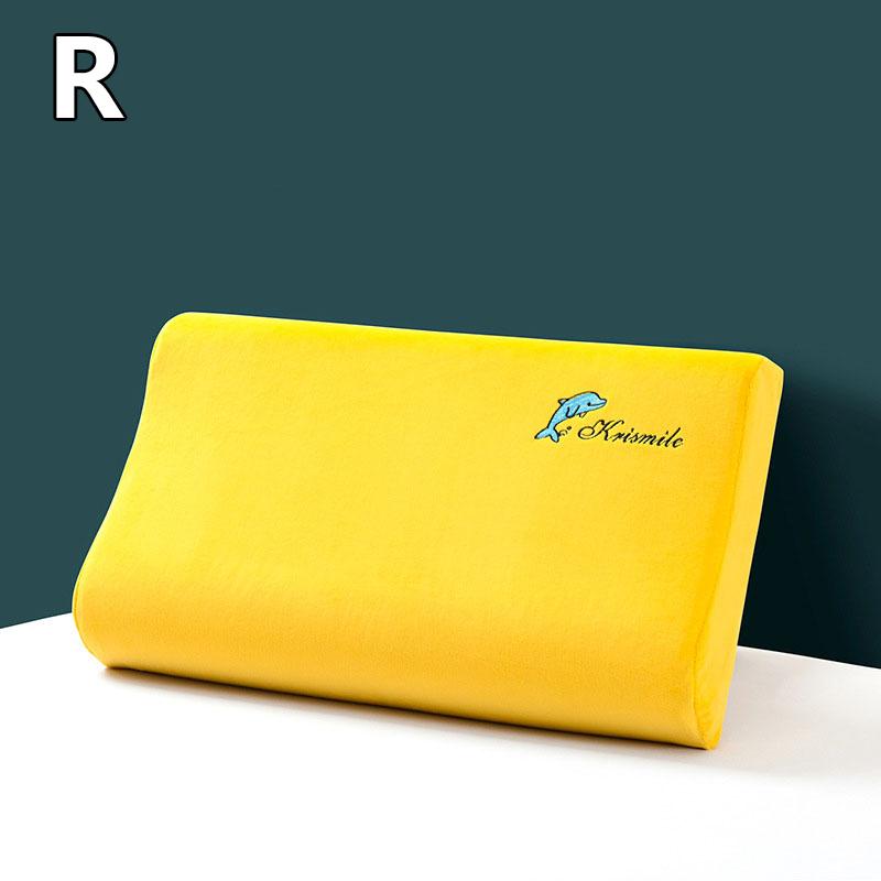 Waschbare Kissenhülle Weicher Samt Latex Kissenbezug Erwachsene Kinder Gummi Memory-Schaum Kissenbezug Kissenbezüge Heimdekoration