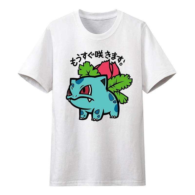 Pokemon Anime Mens Kids Tshirt Cotton Shortsleeved Pikachu Male and Female Fire Dragon Pokemon Pet Clothing Y2k Summer