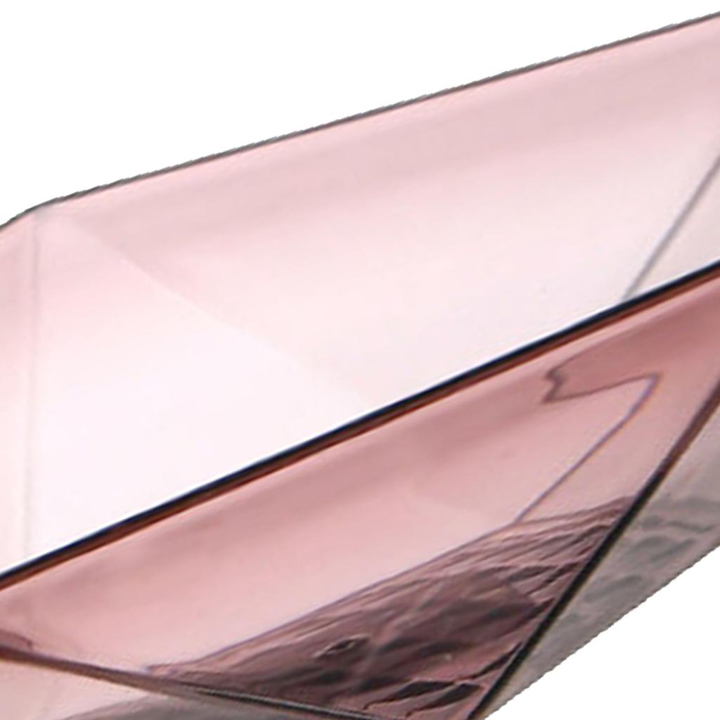 Obstschale Großes Fassungsvermögen Geometrisch Unzerbrechlicher Kunststoff Snacks Salat Servierschüsseln Tabletts für Zuhause