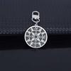 Seven-Star Alchemy Amulet Keychain with Rune Diagram Pendant for Men and Women