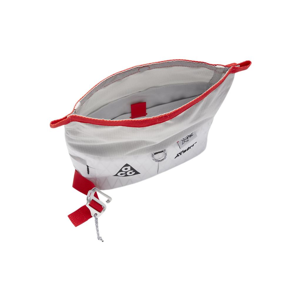 New Nike Polyester One Shoulder Crossbody Fanny Pack Unisex White DV4051