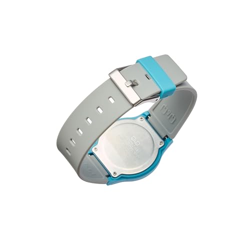 Citizen Q&Q Kanahei Mickey Mouse and Donald Duck Analog Watch, 10 ATM Water Resistant, Urethane Strap, V06A-514VK, Girls' Gray