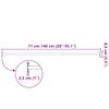 Adjustable Window Security Bars 3 Pcs 710 1200 Mm