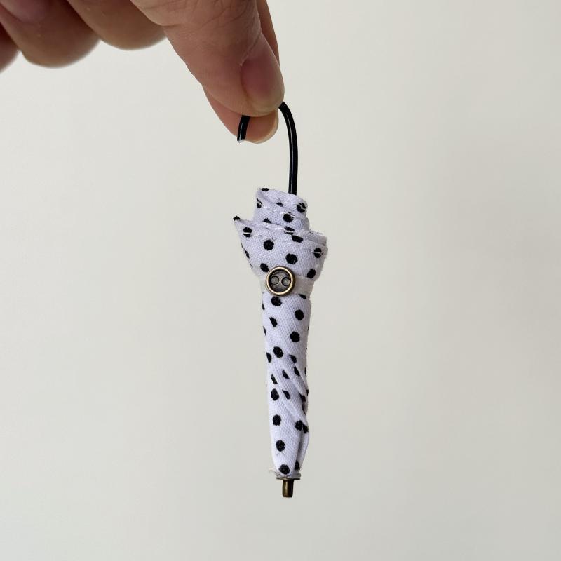 Mini Doll Umbrella Kawaii Photo Prop Doll Accessory for 18 Inch Doll Dress Up Dollhouse Display Kids Play Toy
