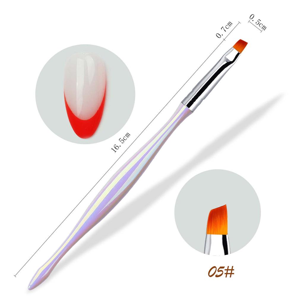 LaserNail Art Pen Brush Set di pennelli per unghie per manicure Professional Salon Design Disegno Flower Pen Nail Art Tool