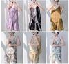 Neo-Chinese Cotton Silk Camisole Pajama Set for Women - Summer 2025 Beach Style