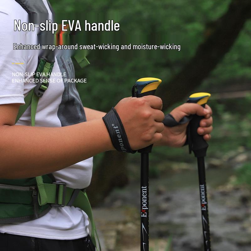 Genuine Abu Dah Ultralight 7075 Trekking Poles with External Lock for Hiking