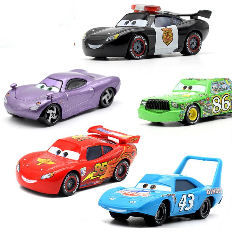 Pixar Cars Figures Lightning Mcqueen Racing 1:55 Die Cast Model Children Mini Vehicle Toys Series Birthday Gifts