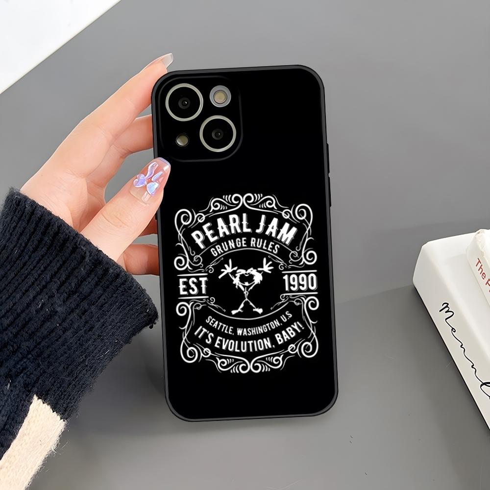 Fashion Future Days P-pearl Jam Phone Case For iPhone 18 17 Pro Max 16 15 14 Pro Max 13 Mini 11 12 Xr X Xs SE Plus Back Cover