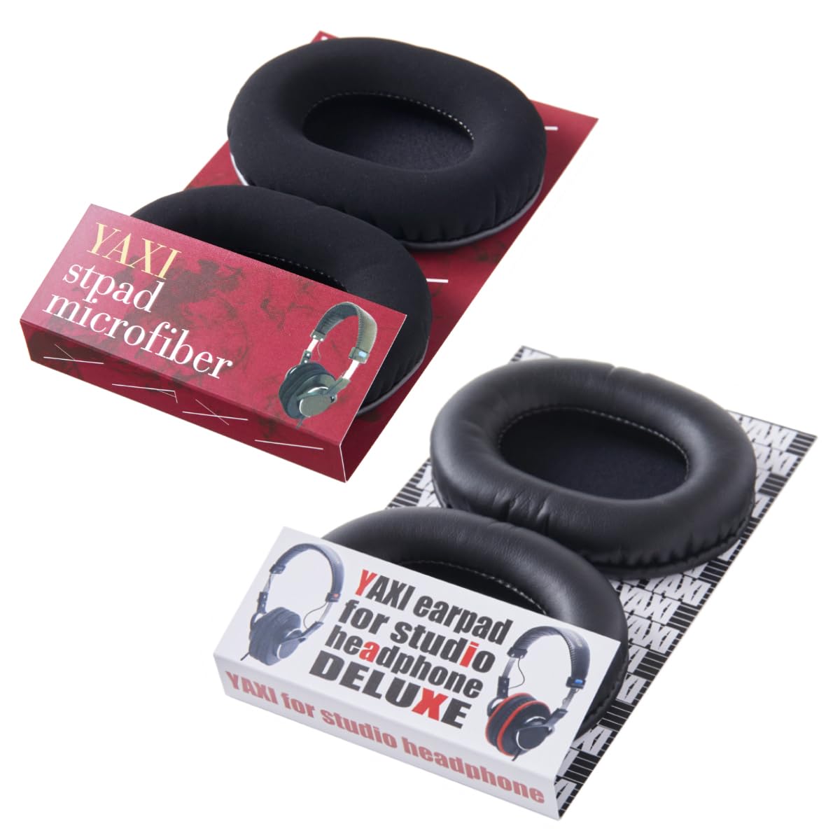 

YAXI EARPADS stPad for SONY MDR-CD900st/7506 (1 pair Black + 1 pair Microfiber)