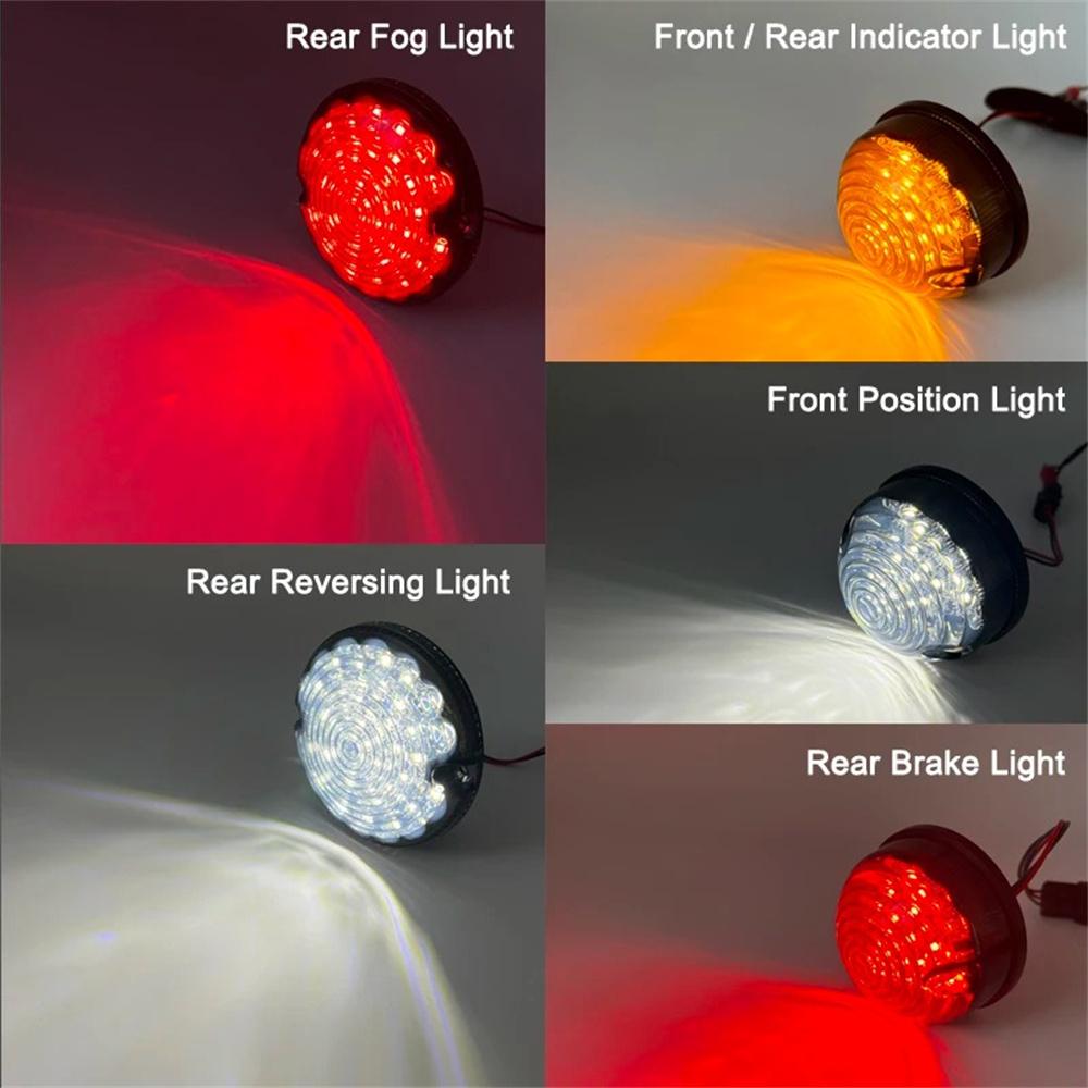 Smoked Lens Upgrade Indicator Light Complete Kits For Land Rover Defender 90-16