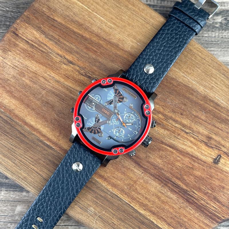 JYL Men's Watch Trendy Sports Large Dial Silicone Strap
