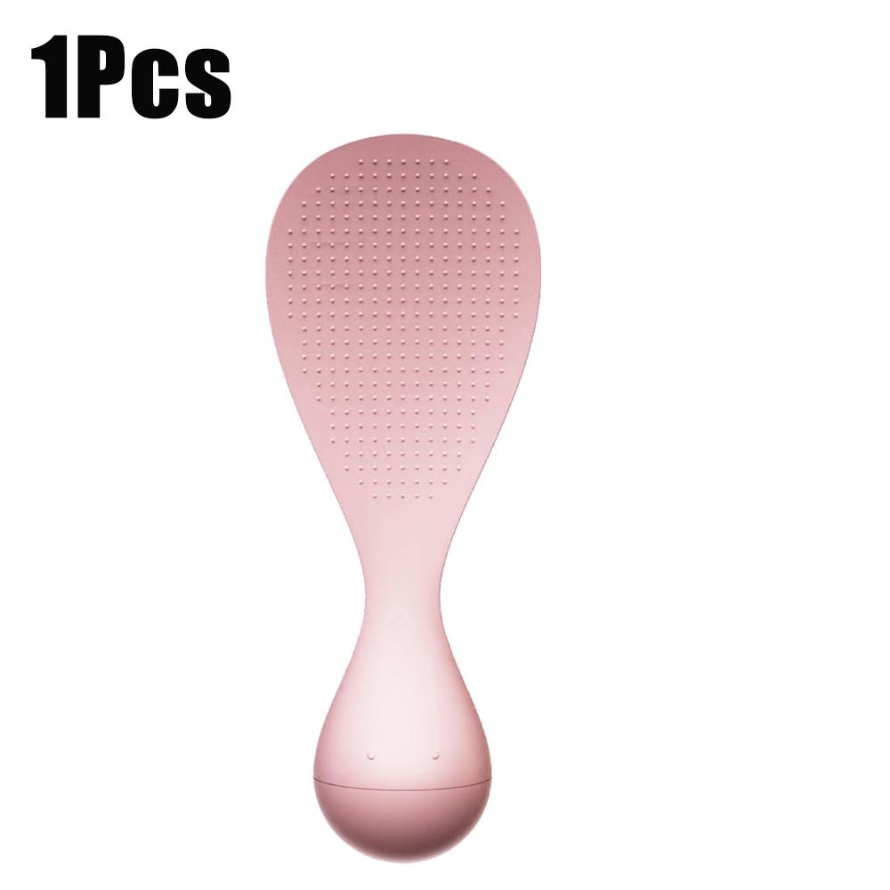 Tumbler Non-stick Rice Rice Spoon High Temperature Resistant ABS Household Vertical Non-injury Pot Rice Spoon Easy to Clean