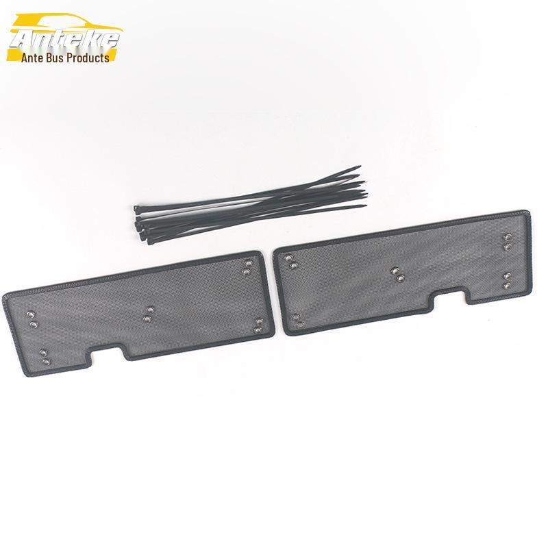 21 ID4CROZZ Insect Screen Sequins & Steel Mesh Radiator Protection Net Cover Exterior Accessories