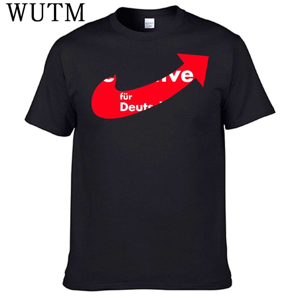 Afd Deutschland T Shirt 100 Cotton Men Shirt