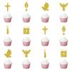 First Communion Bathing Baptism Baby Birthday Party Arrangement Gold Dust Cake Plugin Customization