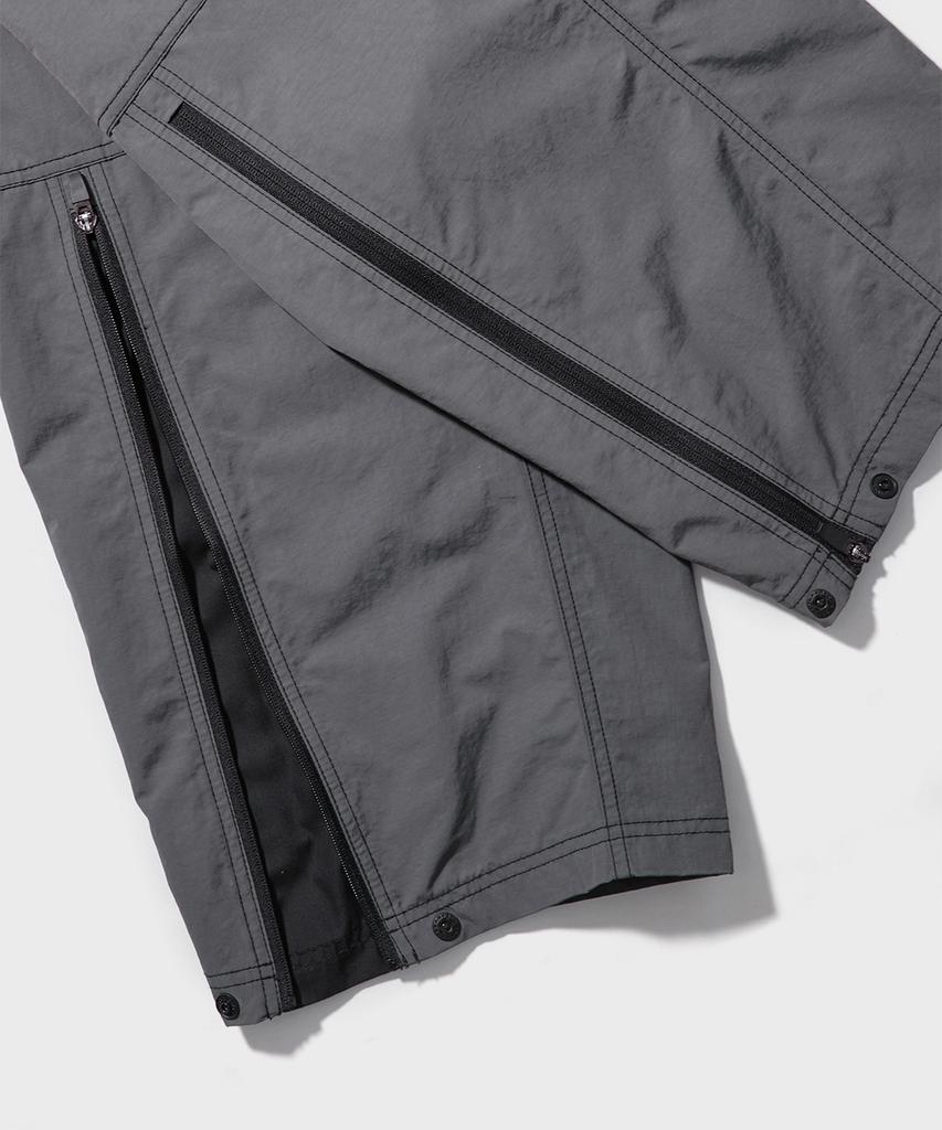 WMC Ripstop Zipper Cargo Pants_Charcoal Grey