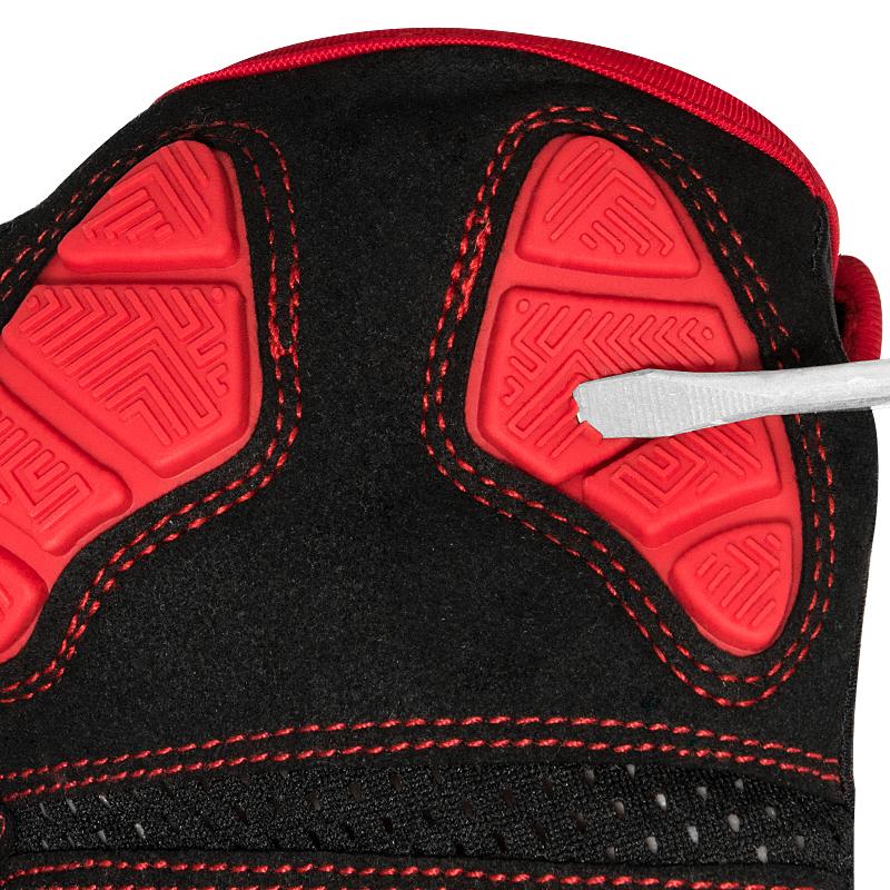 Guanti da Ciclismo Estivi Sportivi, Imbottitura in Gel 5MM Mezzi Dita Guanti da Bicicletta MTB Antiurto Antiscivolo Guanti da Bici per Uomo Donna