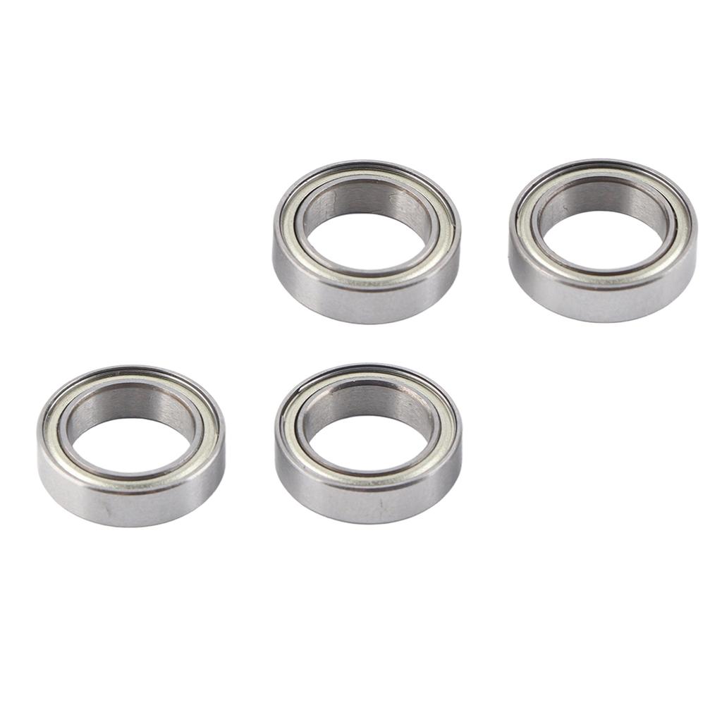 4ks RC kuličkové ložisko sada 10x15x4mm Nerezové ložisko pro Arrma 3S 110 RC auto Crawler