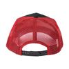 New Era Mesh Cap for Plain 9FORTY NewEra with 99HeadwearShop Baseball Scarlet Free Size Men, Cap, NE205, Sticker, Cap, Black, Mesh, Black, Red, [Item]