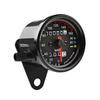 Motorcycle Speedometer For Cafe Racer Motorbike Universal 12V Backlight Indicator With Led Signal Light Odometer Gauge