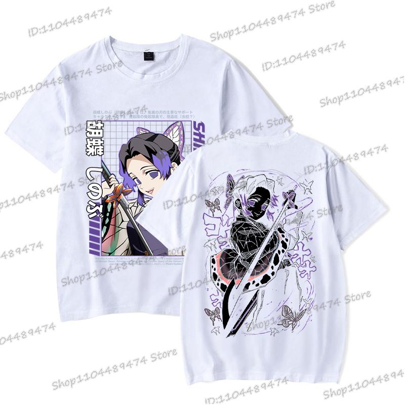 

Kanao Tsuyuri Manga Demon Slayer T-shirts Aesthetics Street Vintage Kimetsu No Yaiba Tops 2025 Summer Fashion Women Men Tshirts S