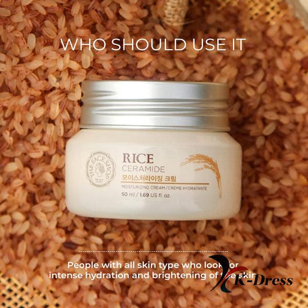 The Face Shop Rice Ceramide Moisturizing Cream 50ml