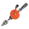 STEELMIGHT Hand Drill, Hand-Operated, Dual Gear Mechanism, for 0.6mm-10mm (3/8") Soft Metals, Woodworking, DIY