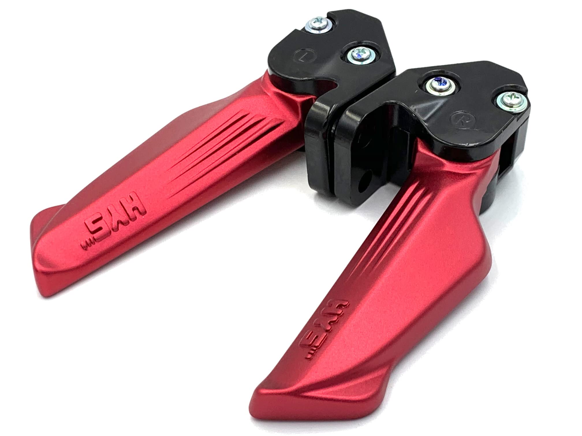 

HYS Анодированный цвет Двойная подножка Cygnus X 3/4-го типа/5 Cygnus Gryphus Majesty S Кронштейн в комплекте Простая установка Кастомный тюнинг (красный) красный