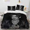 3D Printing Johny Dep Series Warm Comforter Beding Set,Soft Duvet Cover Bed Linen Set Comfortable Quilt Cover Pilowcase,king Quen Sized Dimensions