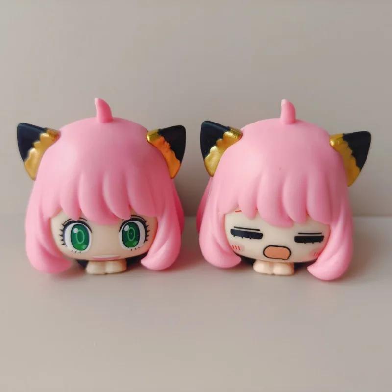 Spy Family Loid Forger Figure Cute Yor Statues Anya Action Figurine Decor Desk Decoration Table Accessories X PVC Poseable Articulated Scale Detailed
