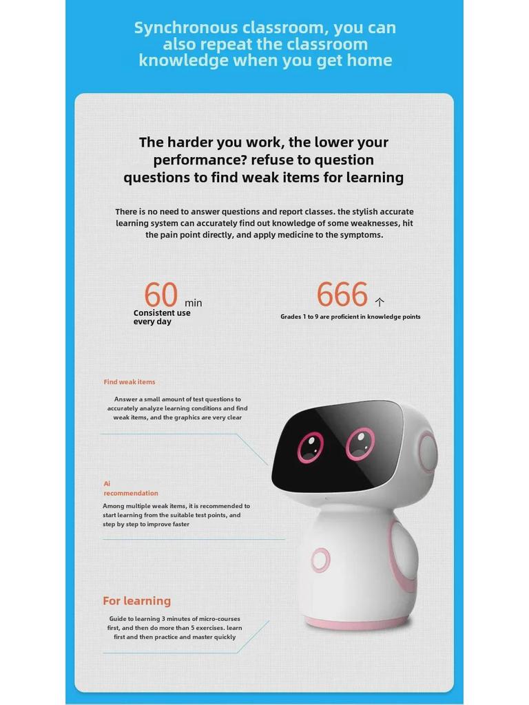 Robô de IA para Educação Infantil com Display Multifuncional para Monitoramento Remoto