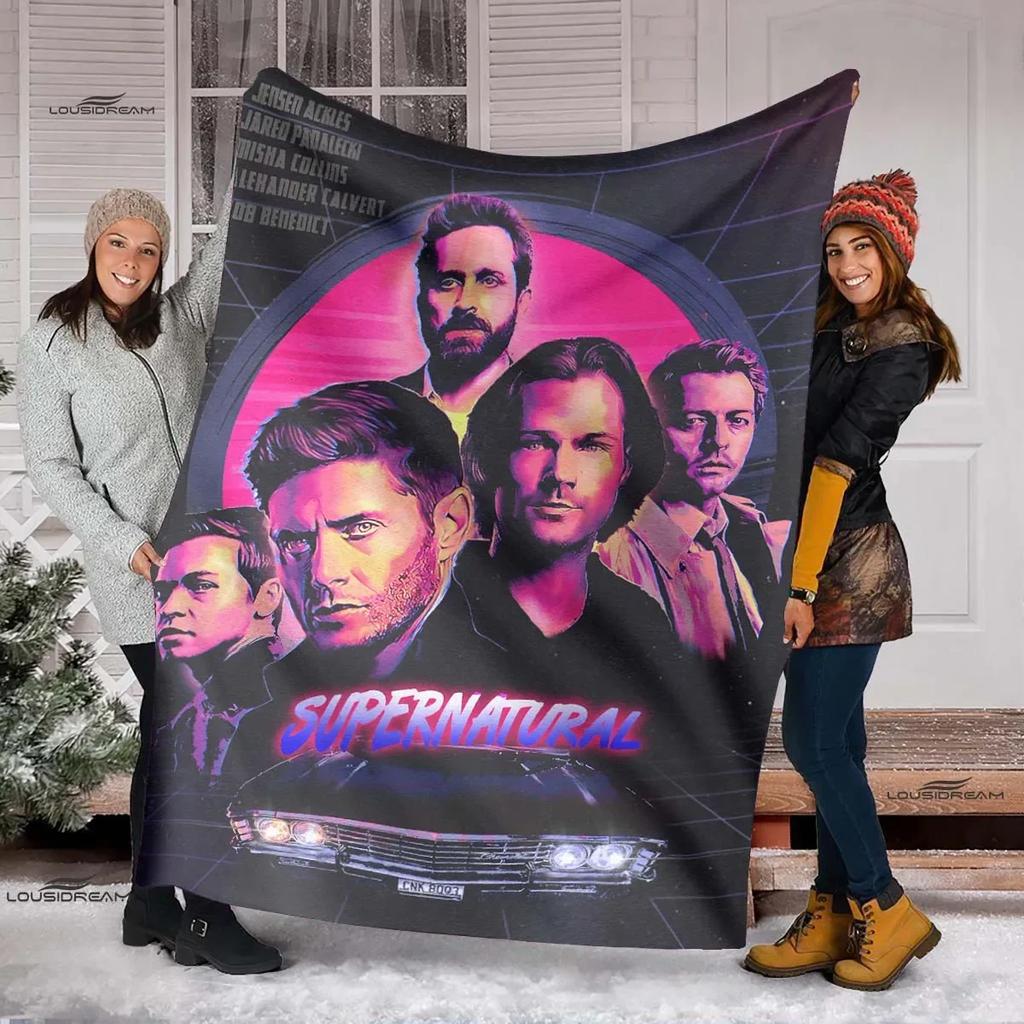 Multi-size Supernatural 3D Printing Four Seasons Blanket Sofa Cover Travel Bed Plush Blanket Lightweight Flannel Blanket