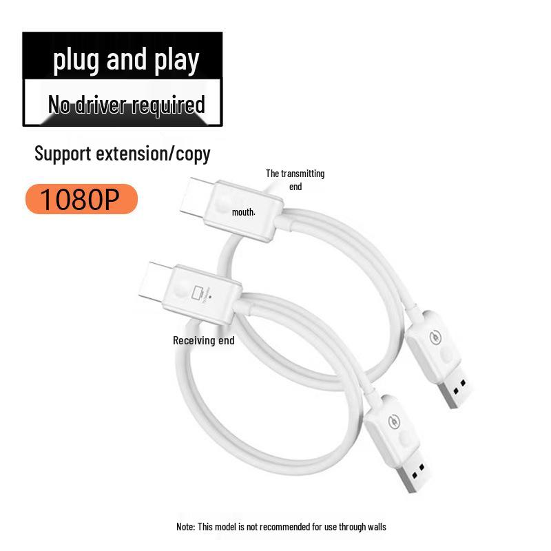 

Wireless HDMI Extender: 100M Transmitter for One-to-Many Screen Mirroring and High-Quality Video Transmission