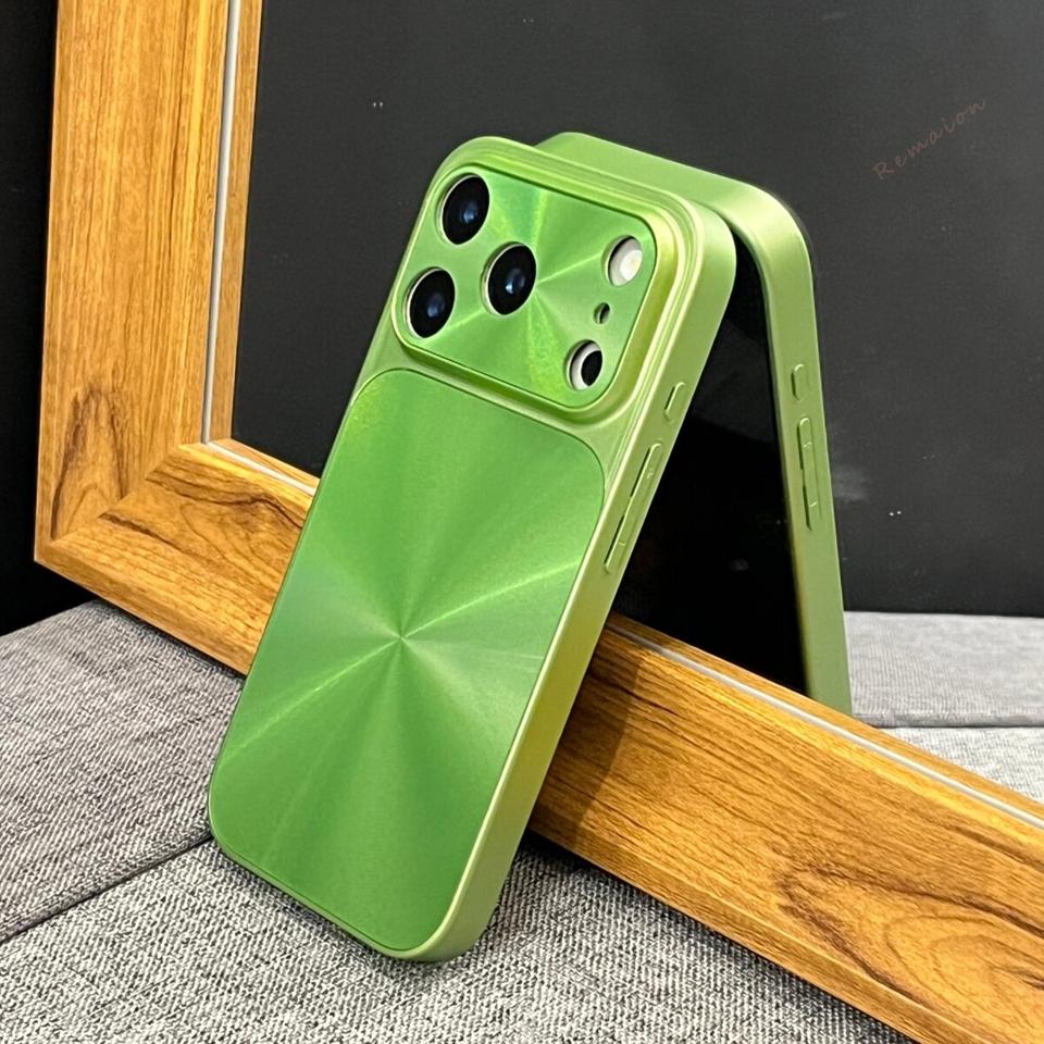 CD Matte Phone Case For iPhone 17 Air 13 11 12 14 15 16 Pro Max Plus 16Pro 17Pro Max Official Colorful Aurora Protector Cover